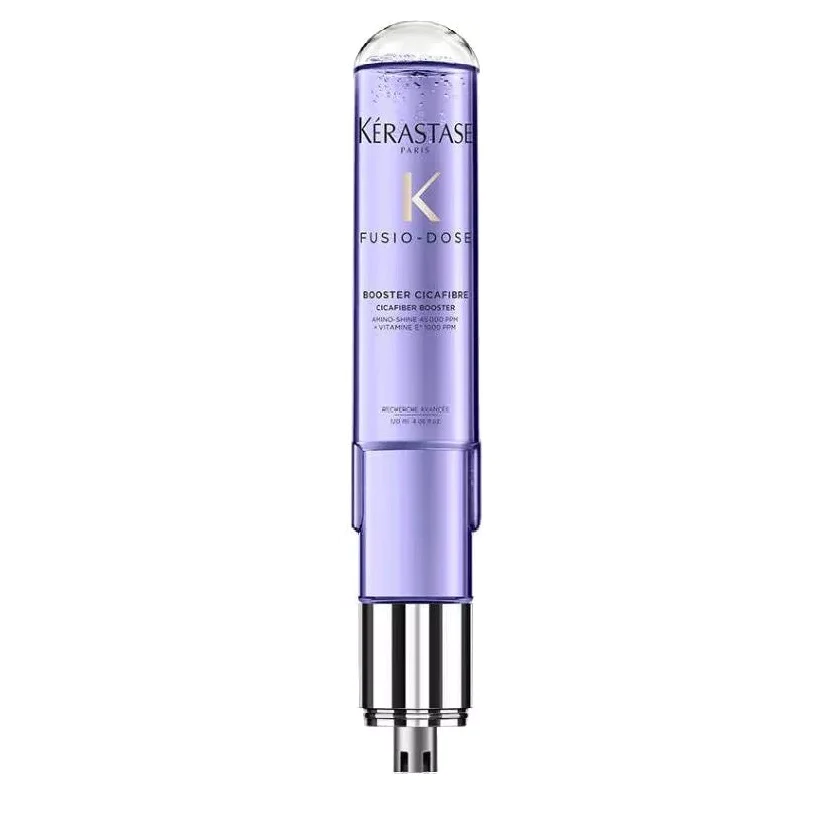 Booster Kerastase Fusio-Dose Cicafibre pentru repararea parului blond sau cu suvite după decolorare 120 ml