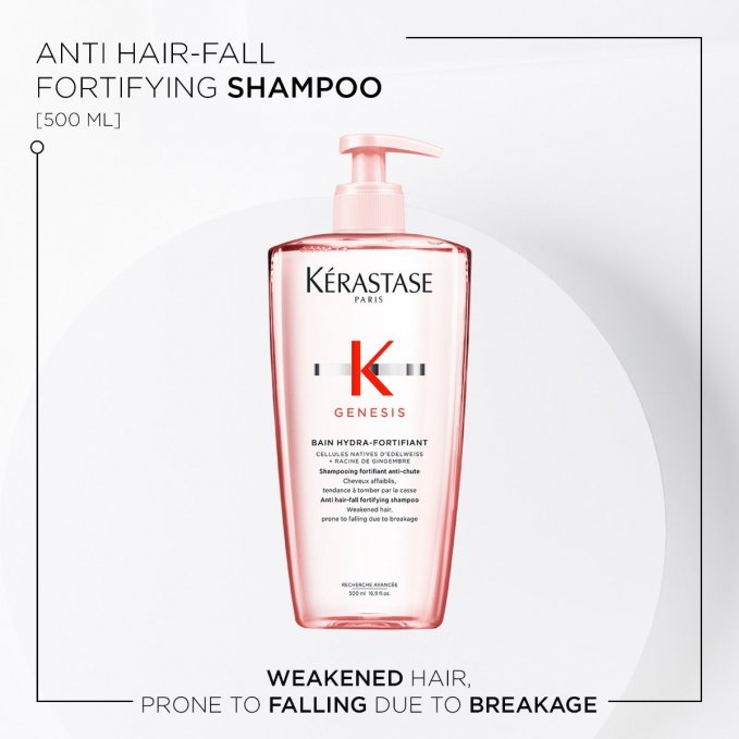 Kerastase Genesis Bain Hydra-Fortifiant 500 ml - imagine 2