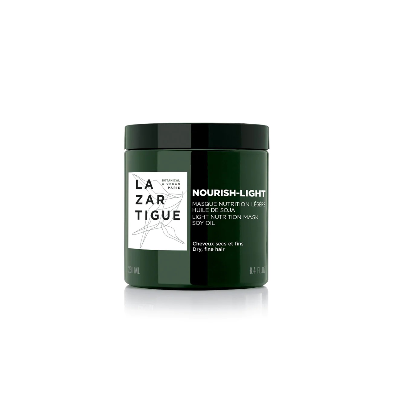 Masca pentru par Lazartigue Nourish-Light, Par uscat/fin, 250ml