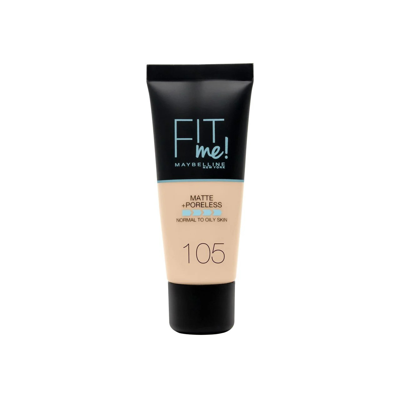 Maybelline Fit Me Matte + Poreless Liquide Foundation 105 Natural Ivory 30 Ml