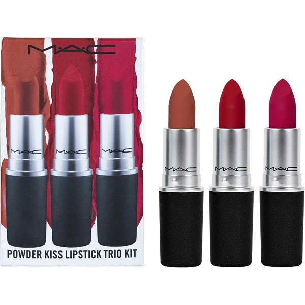 Mac Travel Exclusive Lipstick X 3 Best Sellers: 510 Lady Bug 3 Gr + 309 Fresh Morocan 3 Gr + 502 Cockney 3 Gr