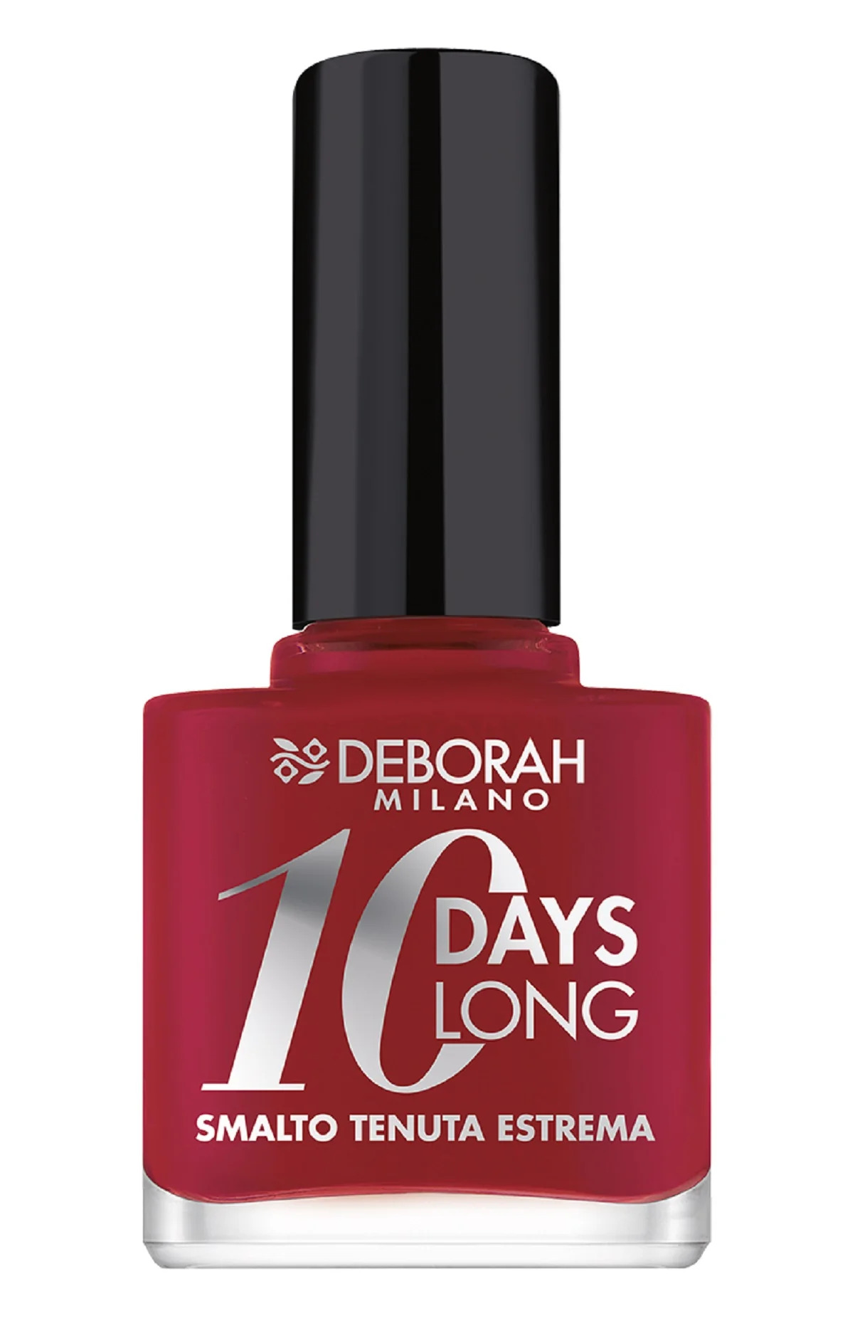 Deborah, 10 Days Long, Nail Polish, 886, Vintage Red, 11 ml