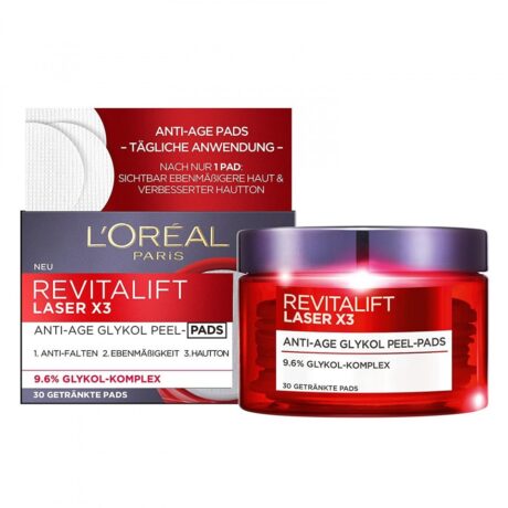 l-oreal-paris-revitalift-laser-x3-glycolic-acid-anti-ageing-peel-off-pads-30-pcs-1670414213