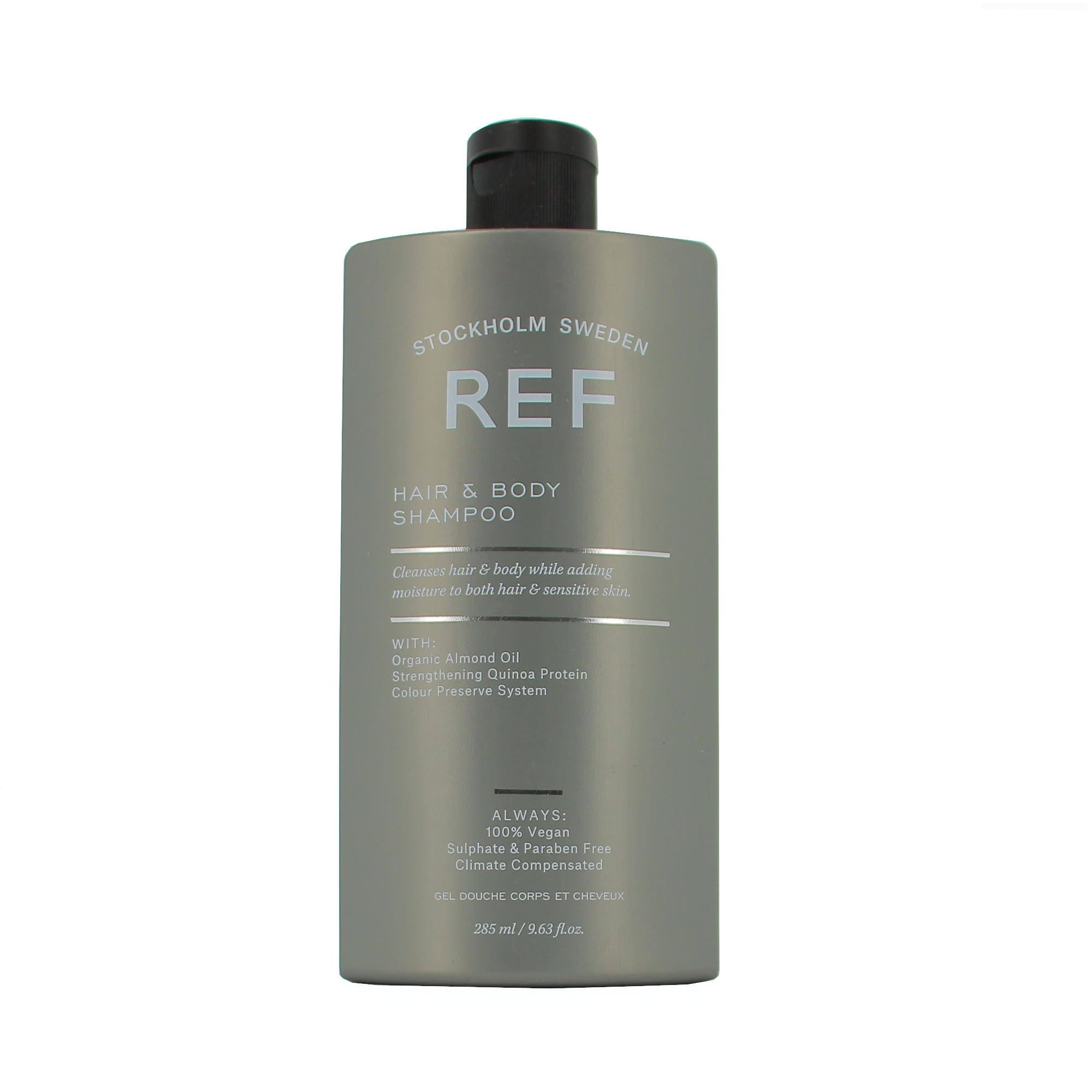 Ref Stockholm, Hair & Body, Shower Gel & Shampoo 2-In-1, Vegan, 285 ml