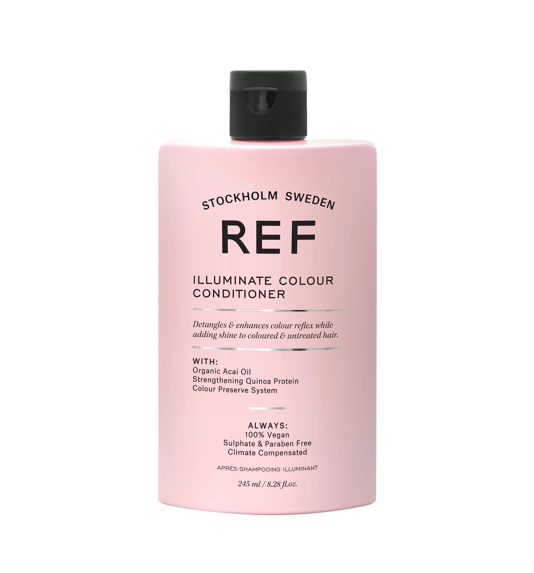 Ref Stockholm, Illuminate Colour, Sulfates-Free, Hair Conditioner, Nourishes And Enhances Tone, 245 ml