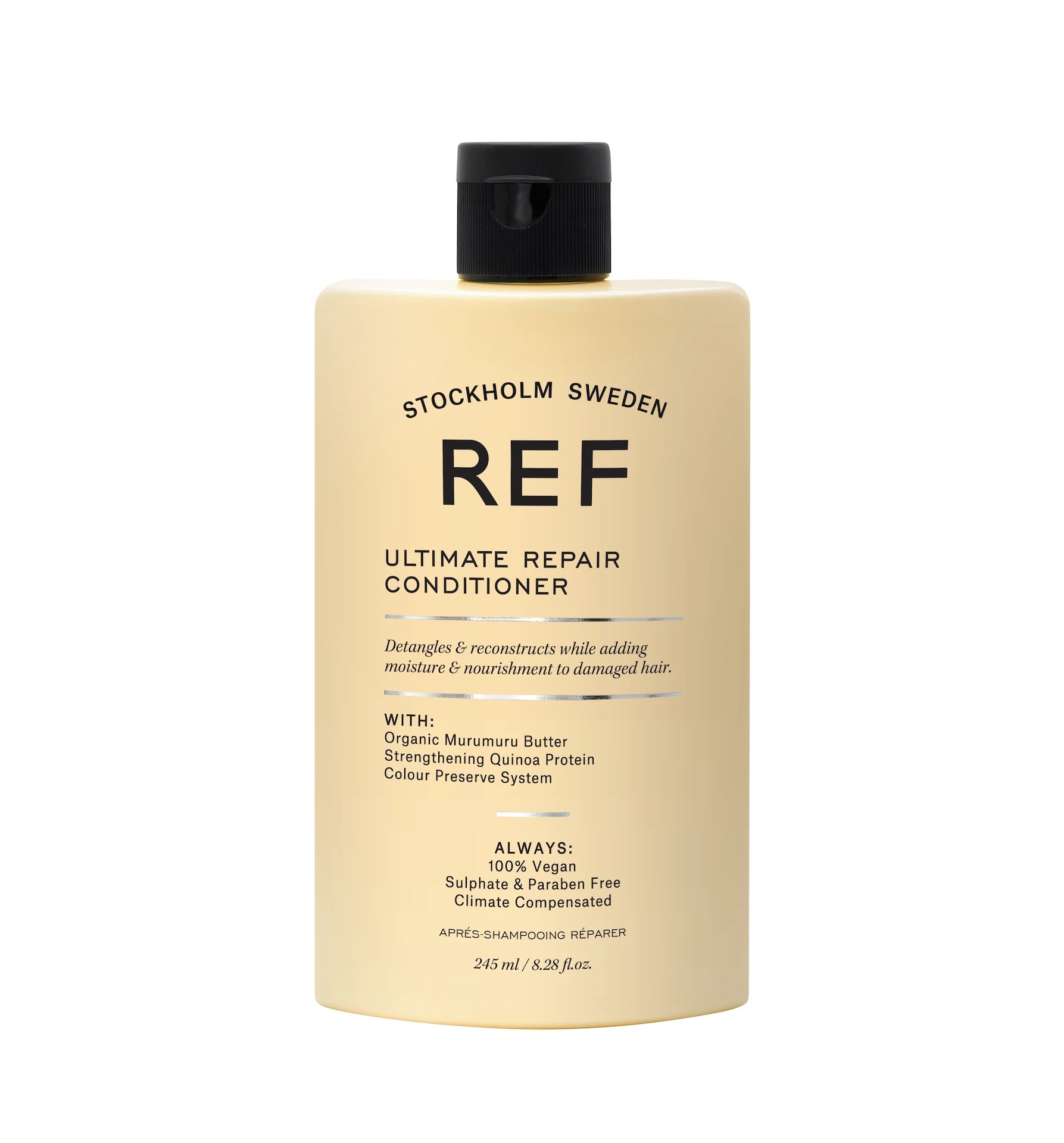 Ref Stockholm, Ultimate Repair, Sulfates-Free, Hair Conditioner, For Hydrate/Detangle & Shine, 245 ml