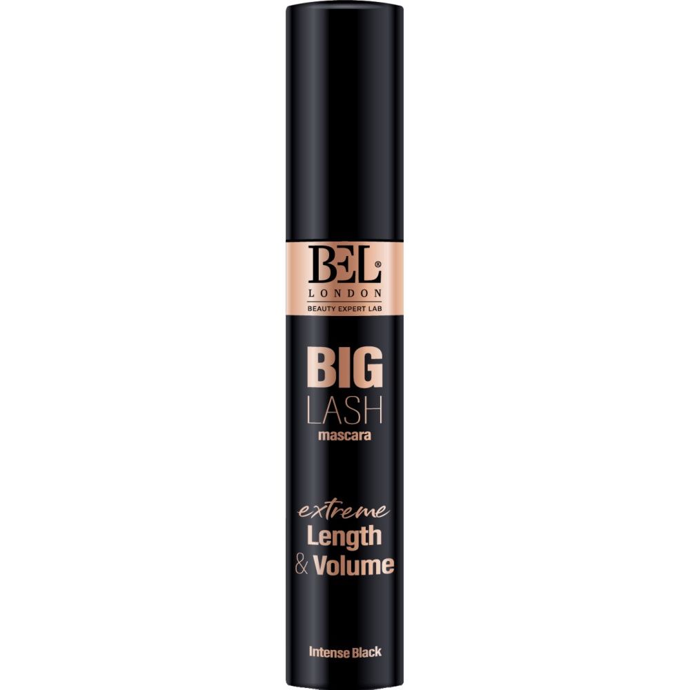 Bel London, Big Lash, Volumizing & Lengthening, Mascara, Intense Black, 13.5 ml