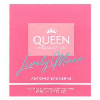 Antonio Banderas Queen Of Seduction Lively Muse 80 ml - imagine 6