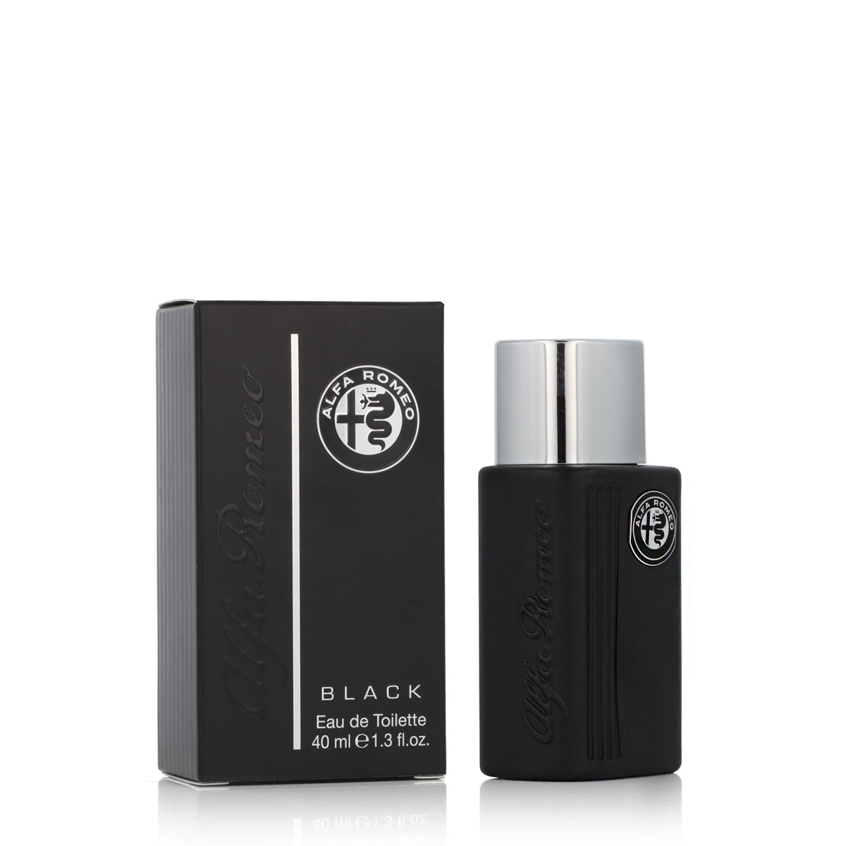 Alfa Romeo Black Apa de toaleta 40 ml (Barbati) - imagine 2