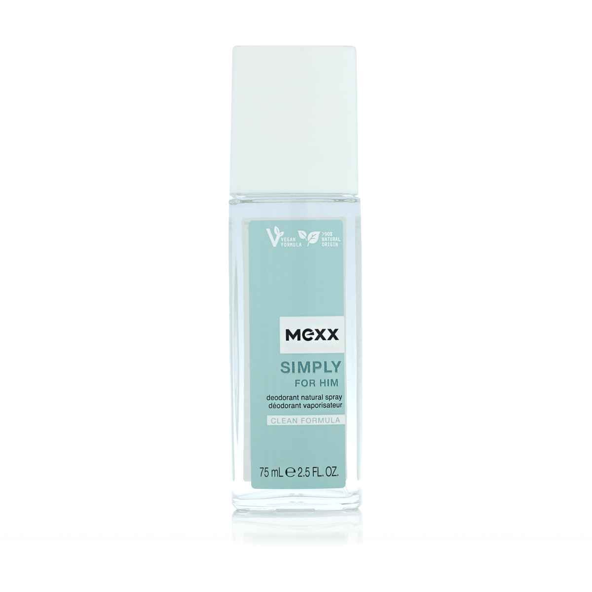 Mexx Simply For Him Deodorant in glass 75 ml (Barbati)
