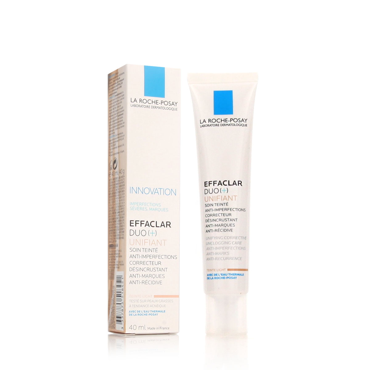 La Roche-Posay Effaclar DUO (+) (Light Shade) 40 ml - imagine 2