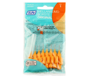 TePe Original Interdental Brushes 1 Orange (0,45 mm) 8 pcs