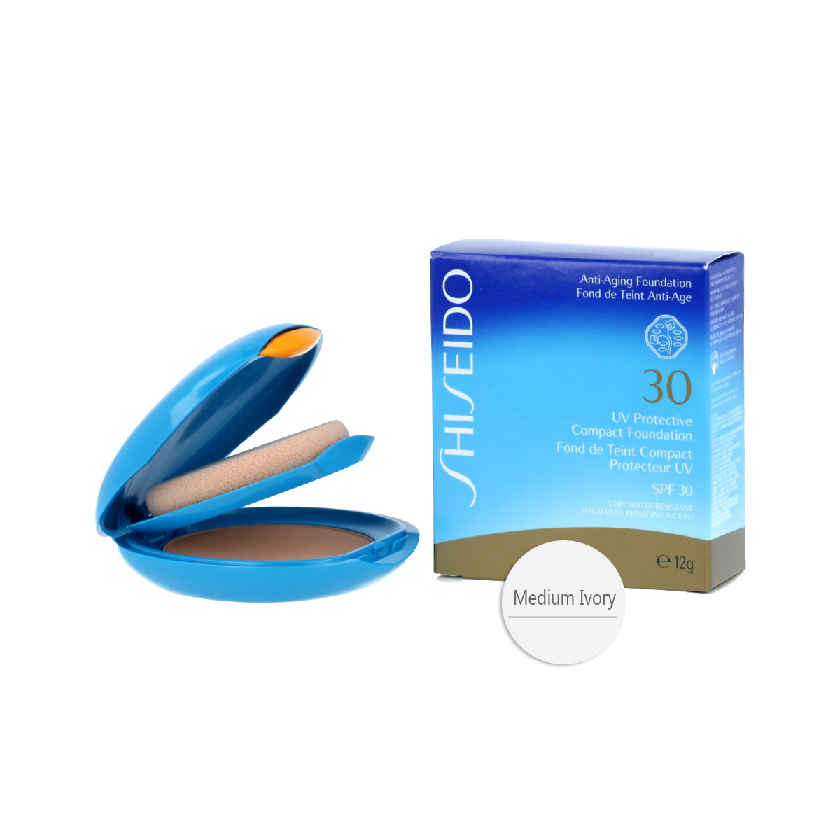 Shiseido UV Protective Compact Foundation SPF 30 (Medium Ivory) 12 g