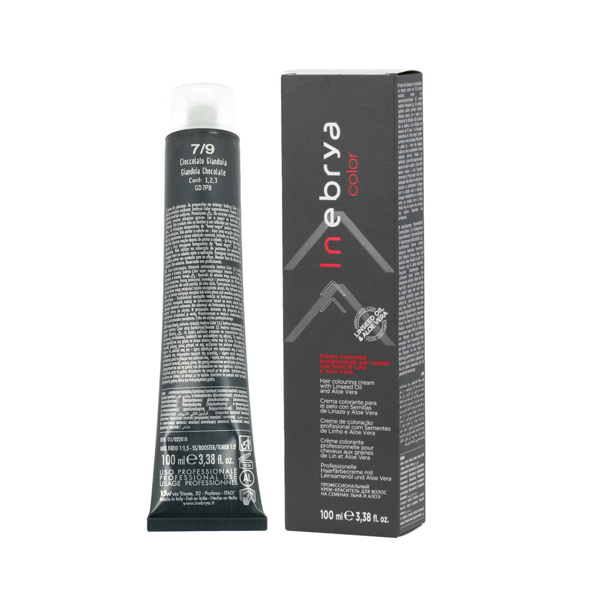 Inebrya Color Chocolate (7/9 Gianduia Chocolate) 100 ml