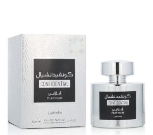 Lattafa Confidential Platinum Apa de parfum 100 ml (Barbati)