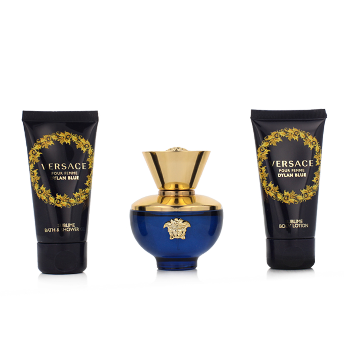 Versace Pour Femme Dylan Blue EDP 50 ml + SG 50 ml + BL 50 ml (Femei) - imagine 2