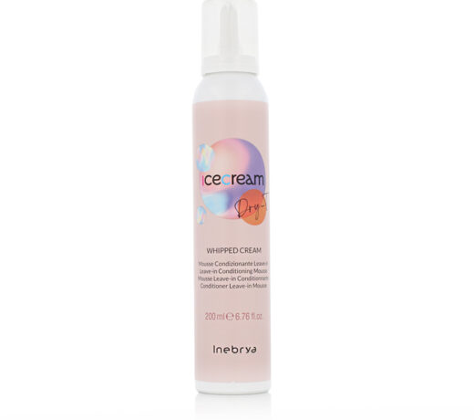 Inebrya Ice Cream Dry-T Whipped Cream Leave-in Conditioning Mousse 200 ml