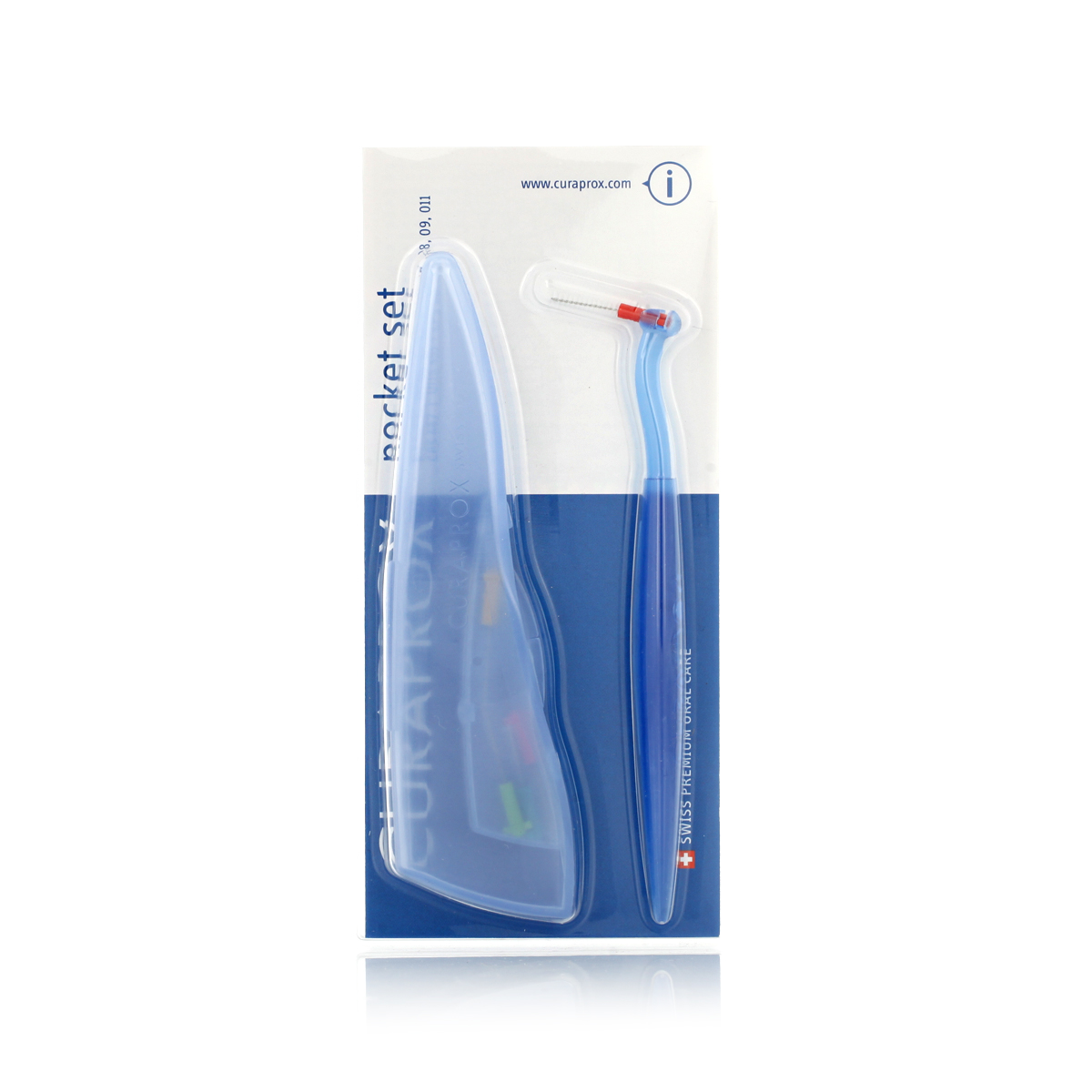 Curaprox Pocket Set CPS 457 - 06, 07, 08, 09, 011 + UHS 451 (Blue)