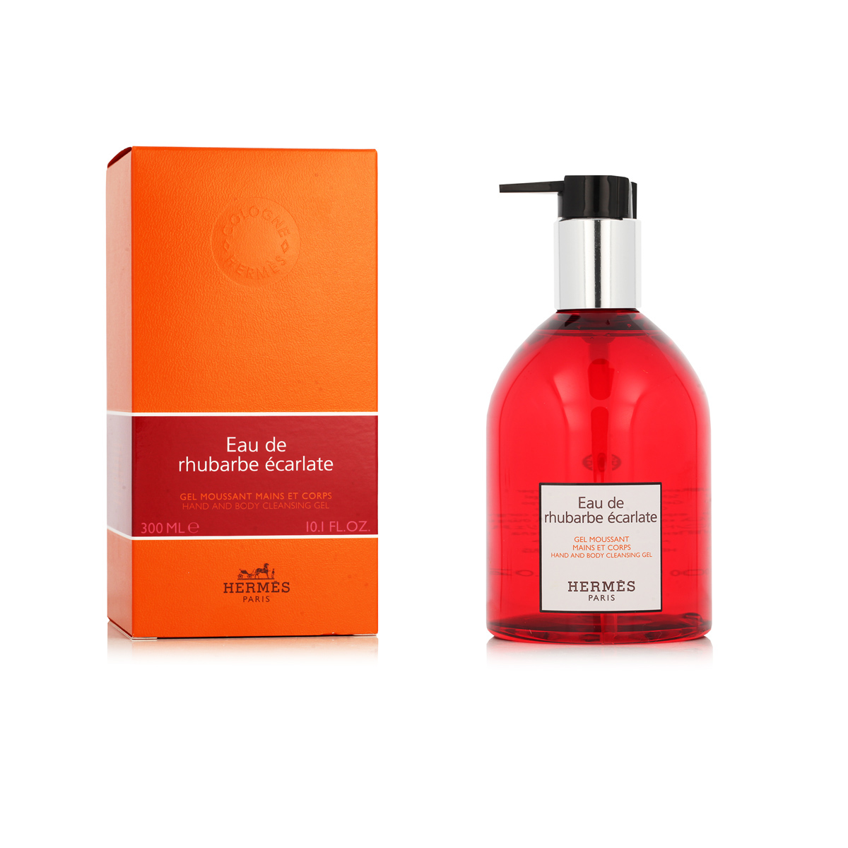 Hermès Eau de Rhubarbe Écarlate Cleansing Gel 300 ml UNISEX