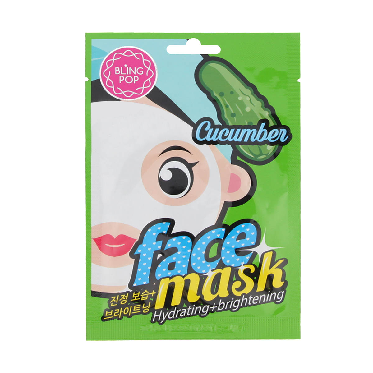 Bling Pop Cucumber Hydrating & Brightening Mask 20 ml