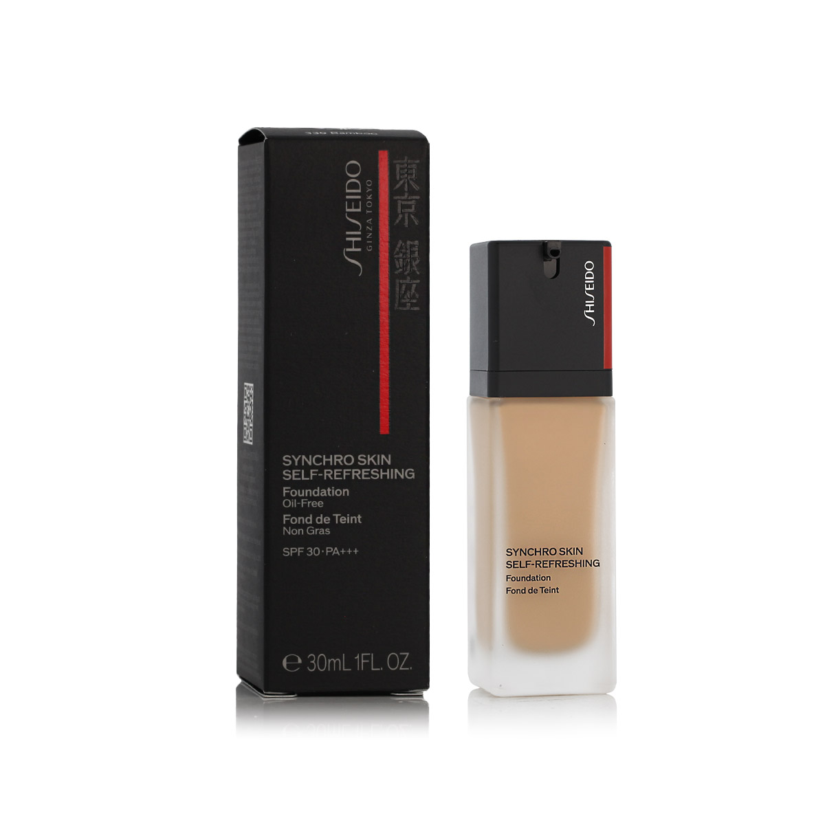 Shiseido Synchro Skin Self-Refreshing Foundation Oil-Free SPF 30 (330 Bamboo) 30 ml