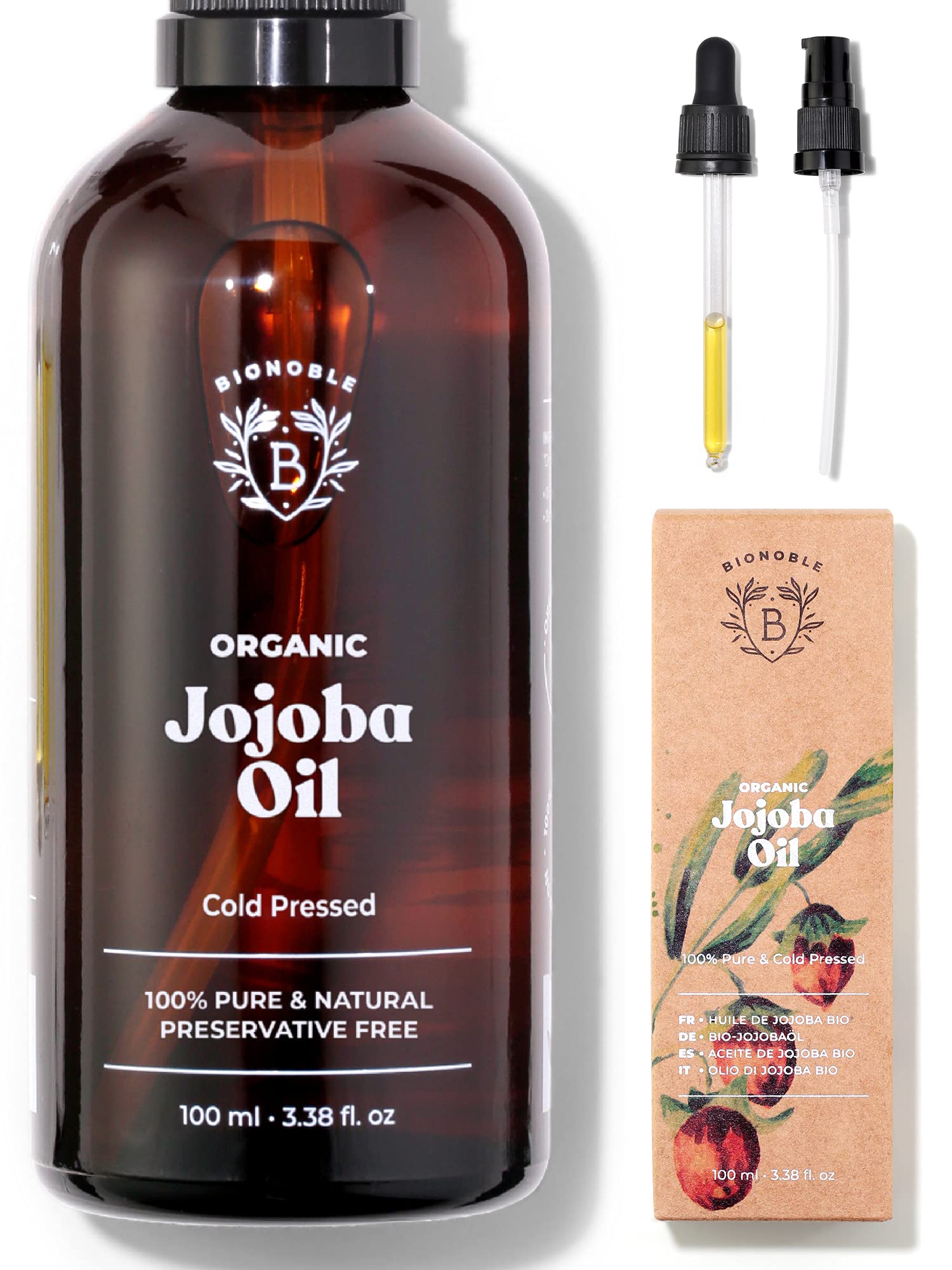 Bionoble Organic Jojoba Oil 100 ml