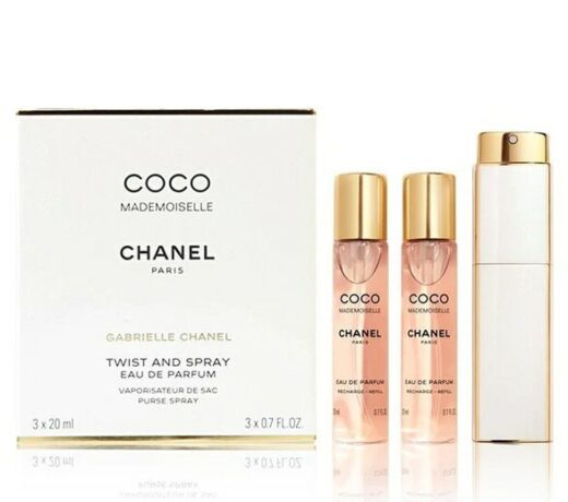 Chanel Coco Mademoiselle EDP refillable 20 ml + EDP refill 2 x 20 ml