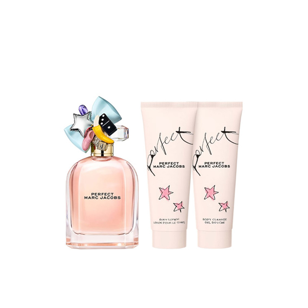 Marc Jacobs Perfect EDP 100 ml + SG 75 ml + BL 75 ml (Femei) - imagine 3