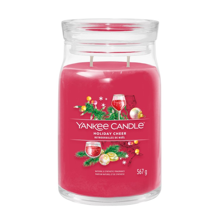 Yankee Candle Signature Scented Candle Holiday Cheer 567 g