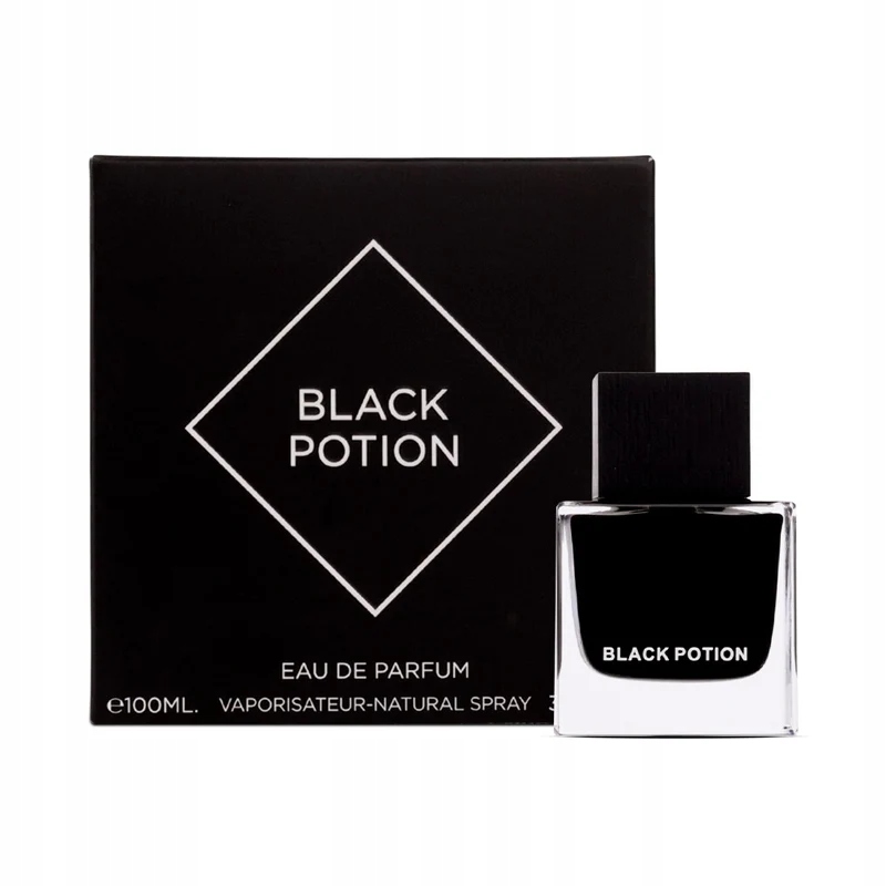 Aurora, Black Potion, Apa de parfum, Pentru Barbati, 100 ml