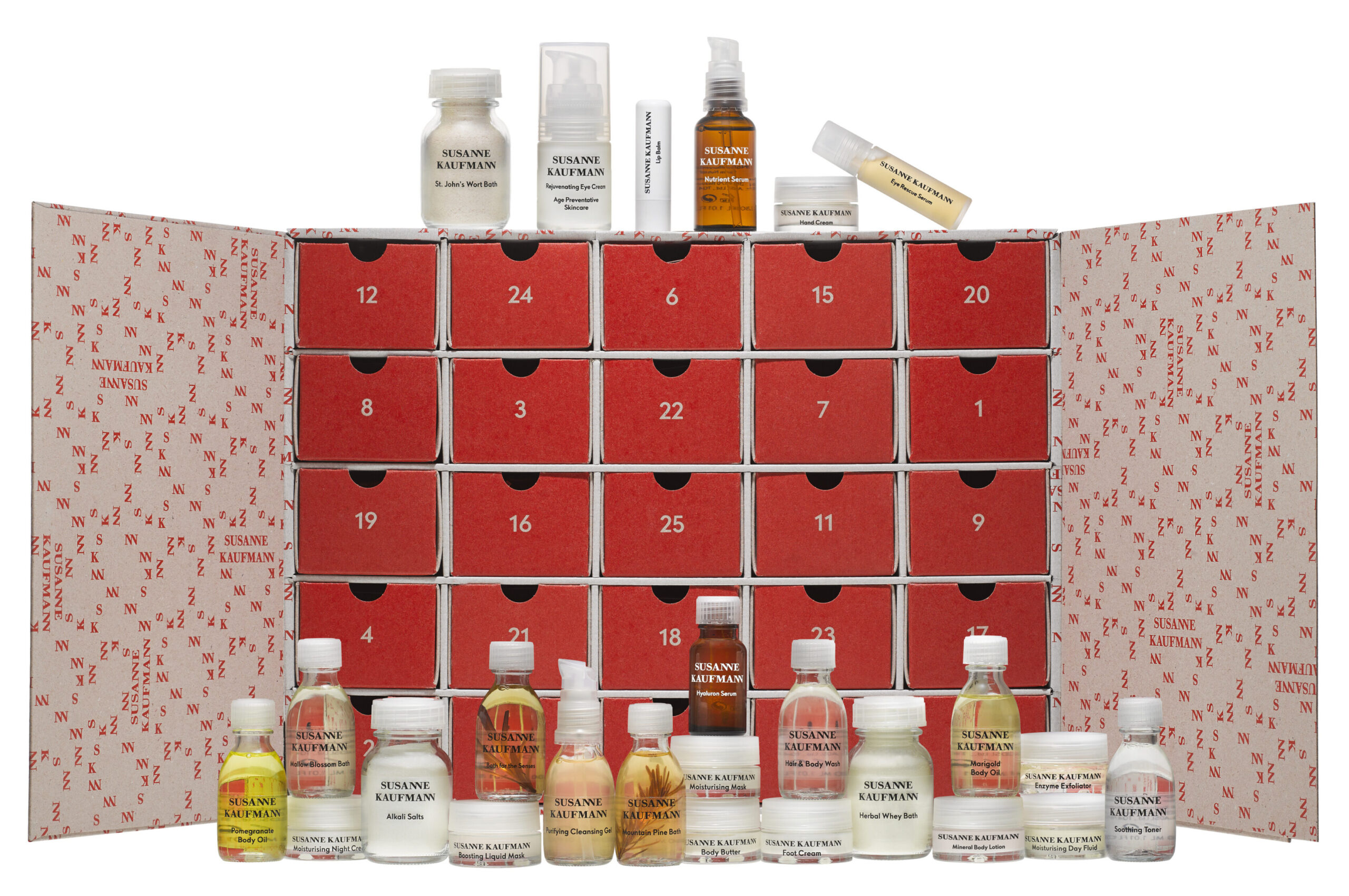 Set Susanne Kaufmann Collection 2022 Skin Advent Calendar 25 pcs