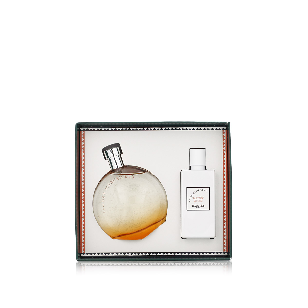 Hermès Eau des Merveilles EDT 100 ml + BL 80 ml (Femei) - imagine 2