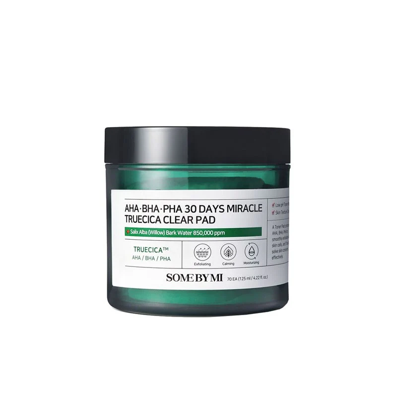 Some By Mi AHA.BHA.PHA 30 Days Miracle Truecica Clear Pad 70 pcs.