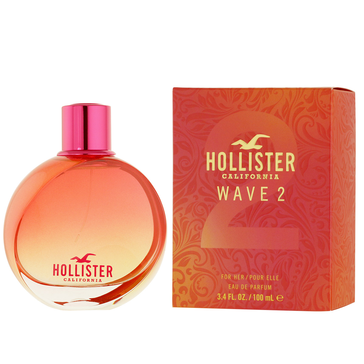 Hollister California Wave 2 For Her Apa de parfum 100 ml (Femei)