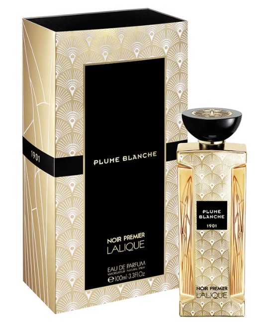 Lalique Noir Premier Plume Blanche 1901 Apa de parfum 100 ml (unisex) - imagine 2
