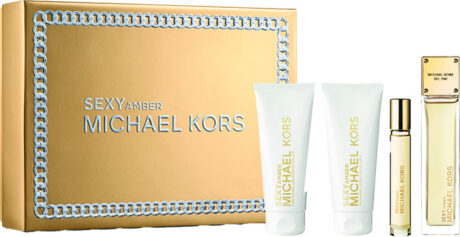 Michael Kors Sexy Amber EDP 100 ml + EDP MINI 10 ml + SG 100 ml + BL 100 ml (Femei)