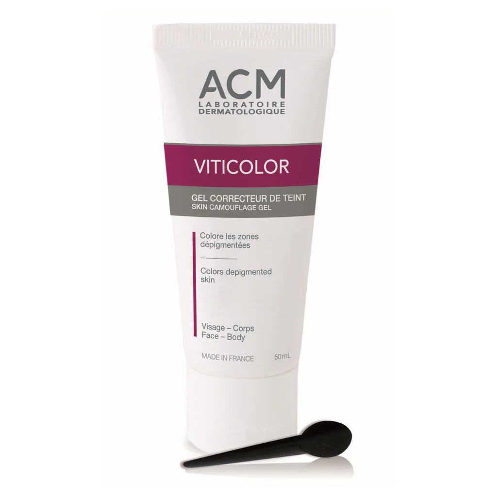 Laboratoire ACM, Viticolor, Pigment-Correcting, Local Treatment Gel, For Spots and Pigments, For Face & Body, 50 ml