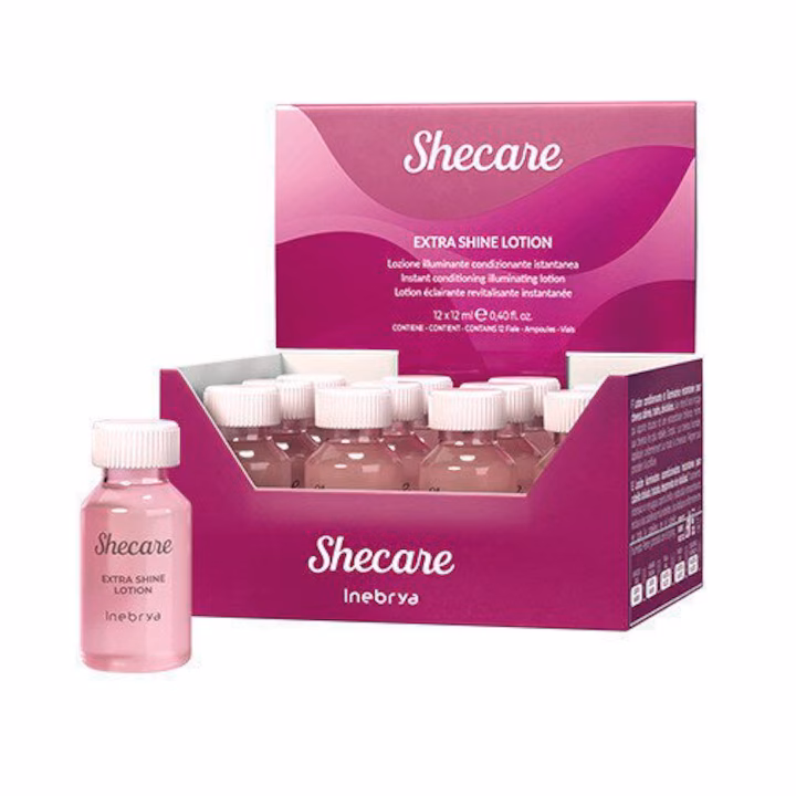 Inebrya Shecare Extra Shine Lotion 12 x 12 ml