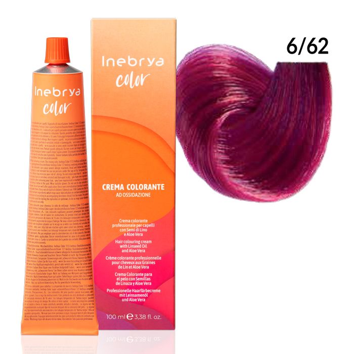 Inebrya Color Violet (6/62 Dark Blonde Red Violet) 100 ml