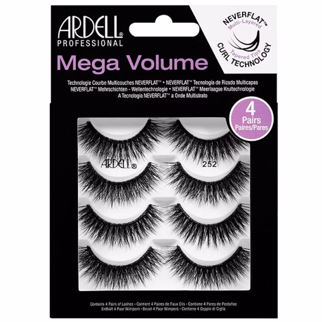Ardell Mega Volume (252) Black 4 Pairs