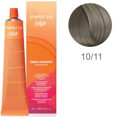 Inebrya Color Ash Intense (10/11 Blonde Platinum Intense Ash) 100 ml