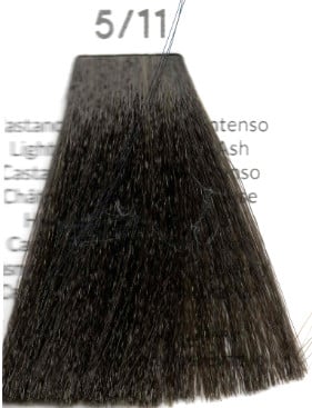 Inebrya Color Ash Intense (5/11 Light Chestnut Intense Ash) 100 ml - imagine 2