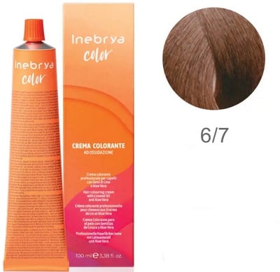 Inebrya Color Tropical (6/7 Dark Blond Dark Chocolate) 100 ml