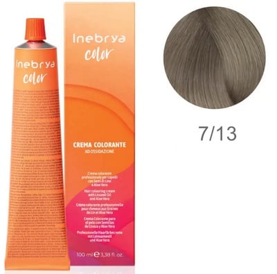 Inebrya Color Beige (7/13 Blonde Ash Golden) 100 ml
