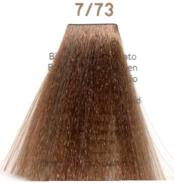 Inebrya Color Tobacco (7/73 Blonde Brown Golden) 100 ml - imagine 2
