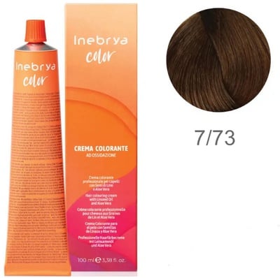 Inebrya Color Tobacco (7/73 Blonde Brown Golden) 100 ml