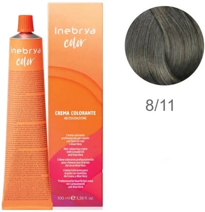 Inebrya Color Ash Intense (8/11 Light Blonde Intense Ash) 100 ml