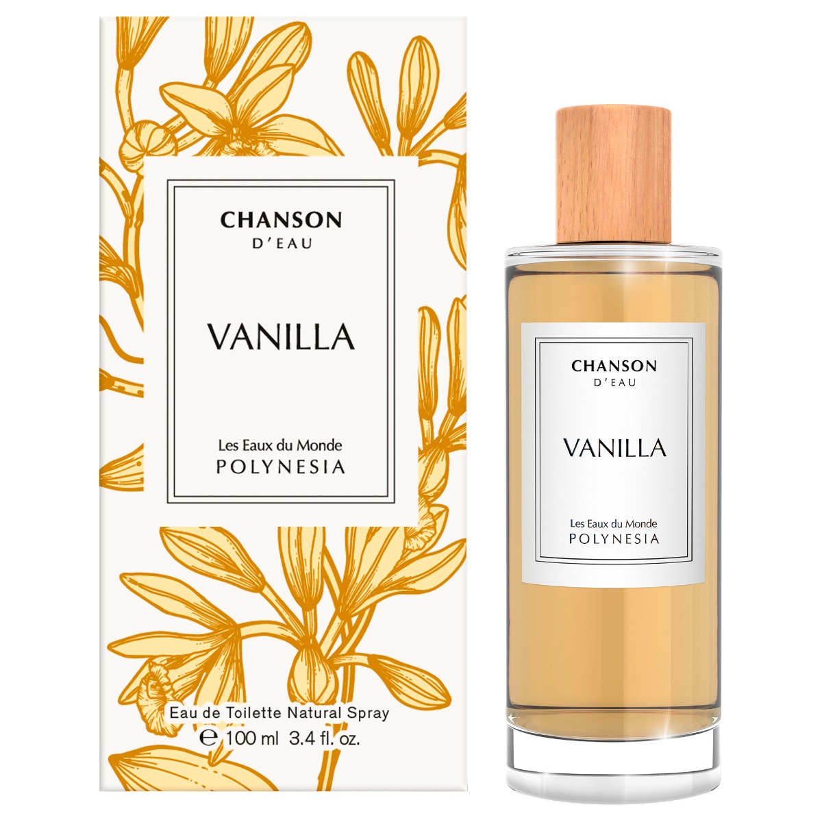 Chanson Chanson d'Eau Vanilla Apa de toaleta 100 ml (Femei) - imagine 2