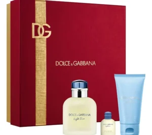 Dolce & Gabbana Light Blue pour Homme EDT 75 ml + EDT MINI 4.5 ml + SG 50 ml (Barbati)