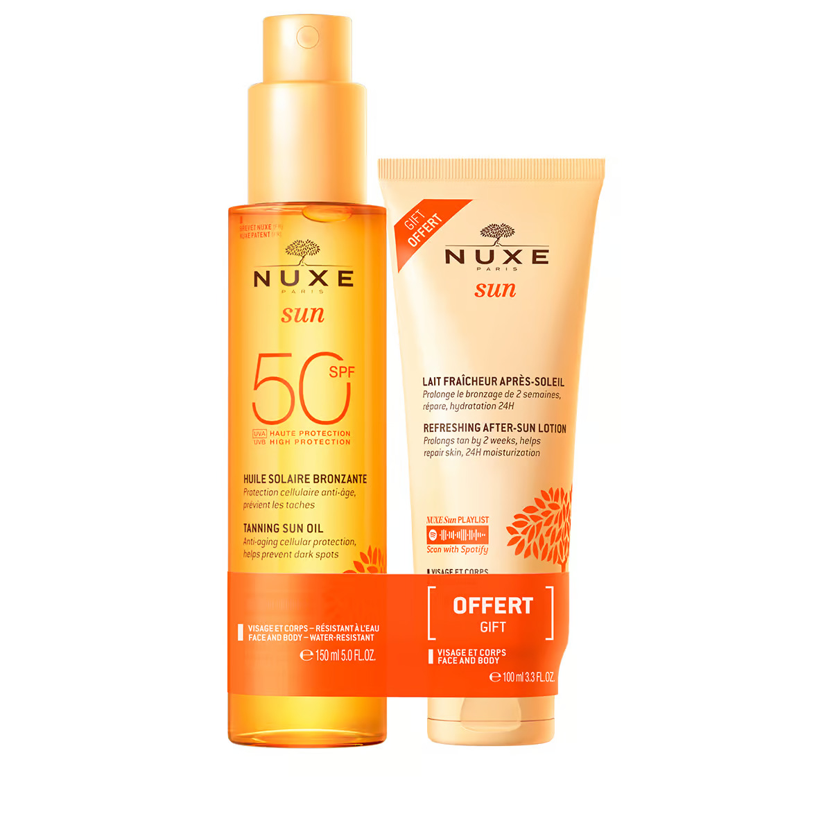 Set Nuxe: Sun Anti-Ageing Tanning Oil